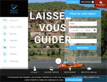 Tablet Screenshot of millau-viaduc-tourisme.fr